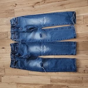 2 Boys Old Navy Jeans (karate slim, Size 7)